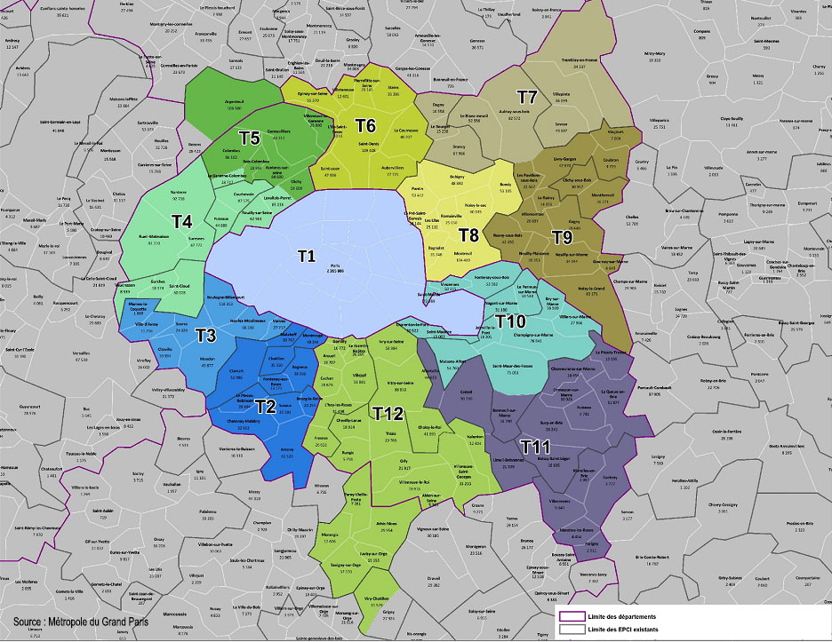 CARTE grand paris