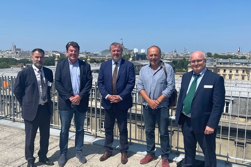 Rencontre à l'assemblée nationale du Geyvo IDF et Reseau entreprendre 78