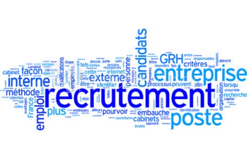 Nuage de mots Recrutements candidats