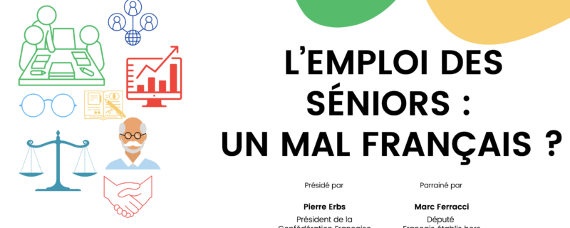 Colloque emploi des seniors - 08 février 2024