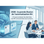 Illustration article GEYVO 2026 la grande illusion de l'automatisation RH